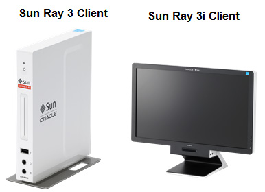 أجهزة Sun Ray Clients