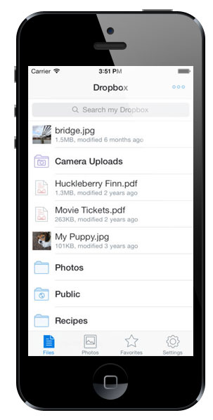 Dropbox 3.0 for iOS