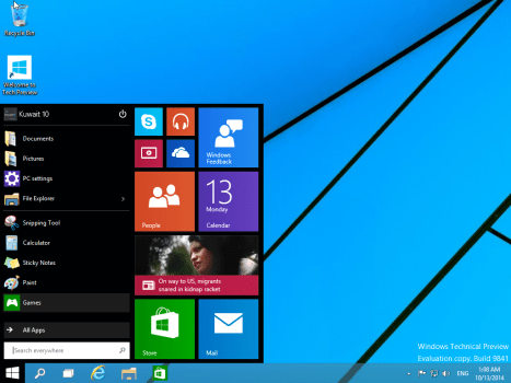 Windows 10 Technical Preview