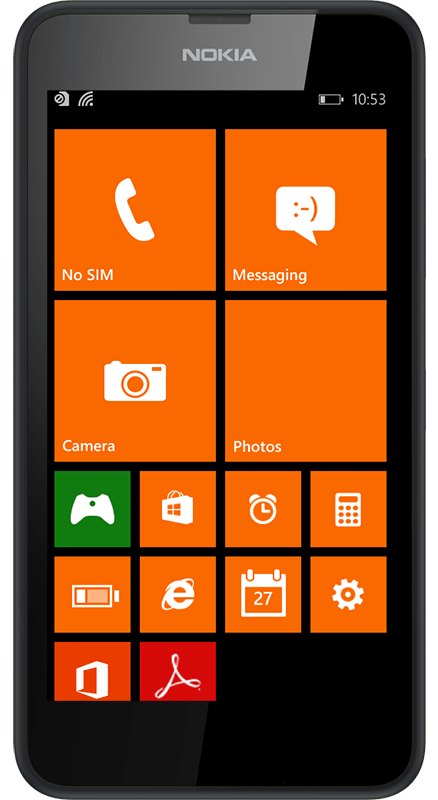 شاشة البداية